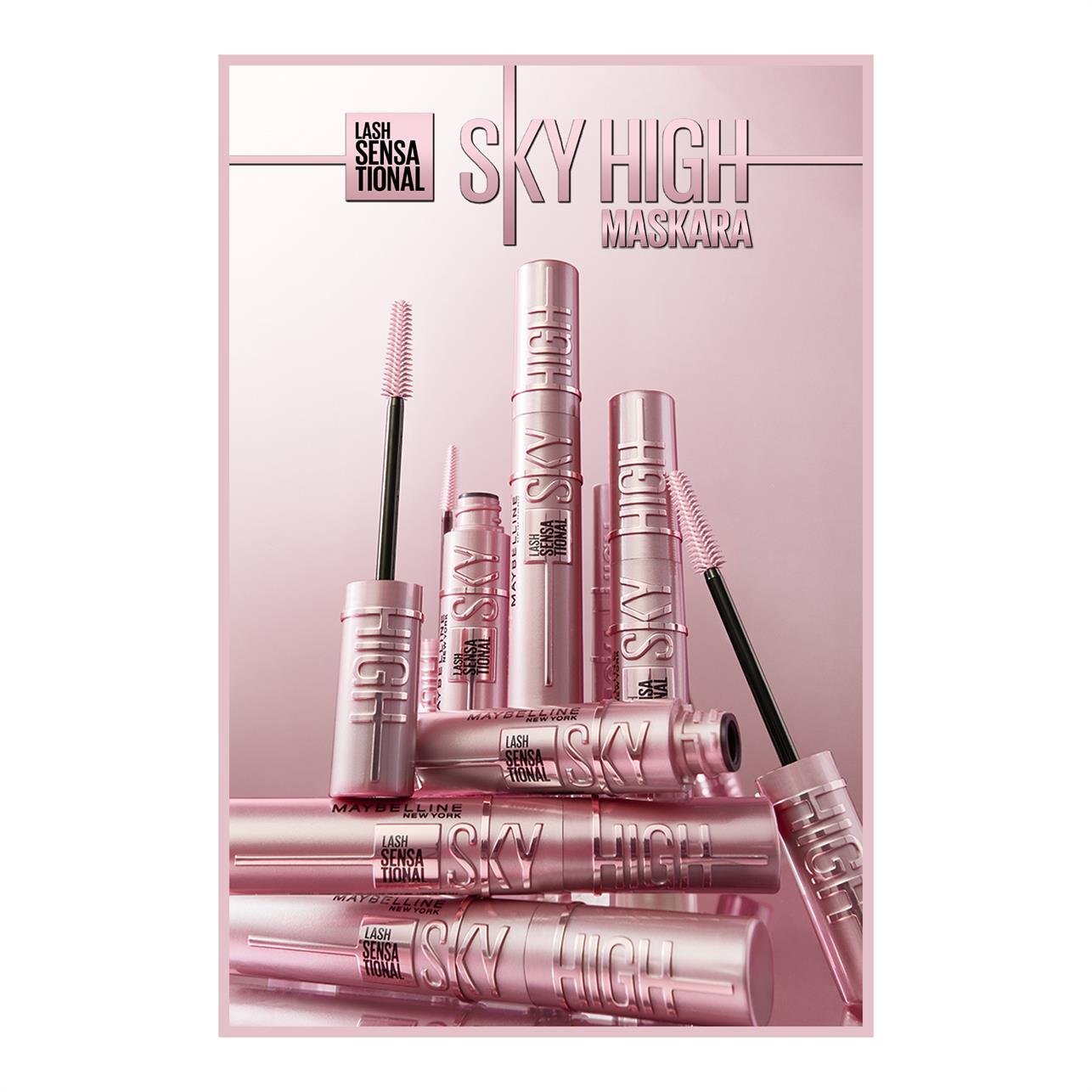 Maybelline New York Lash Sensational Sky High Ekstra Siyah Maskara