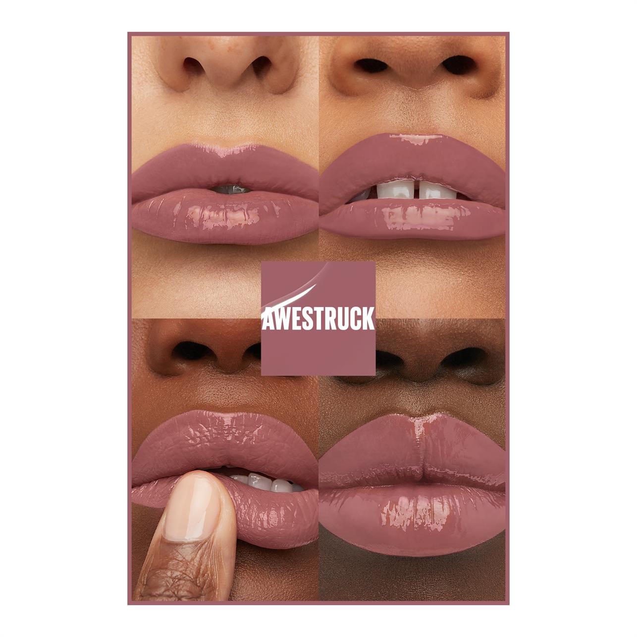 Maybelline New York Super Stay Vinyl Ink Uzun Süre Kalıcı Likit Parlak Ruj No:110 Awestruck