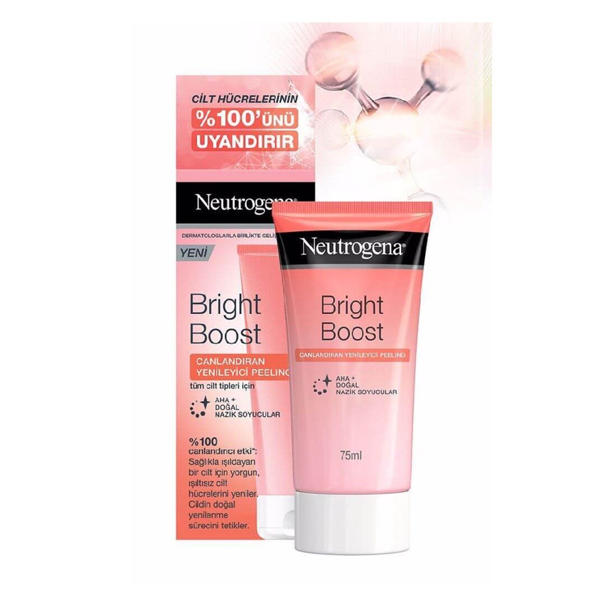 Neutrogena Bright Boost Canlandıran Yenileyici Peeling 75ml