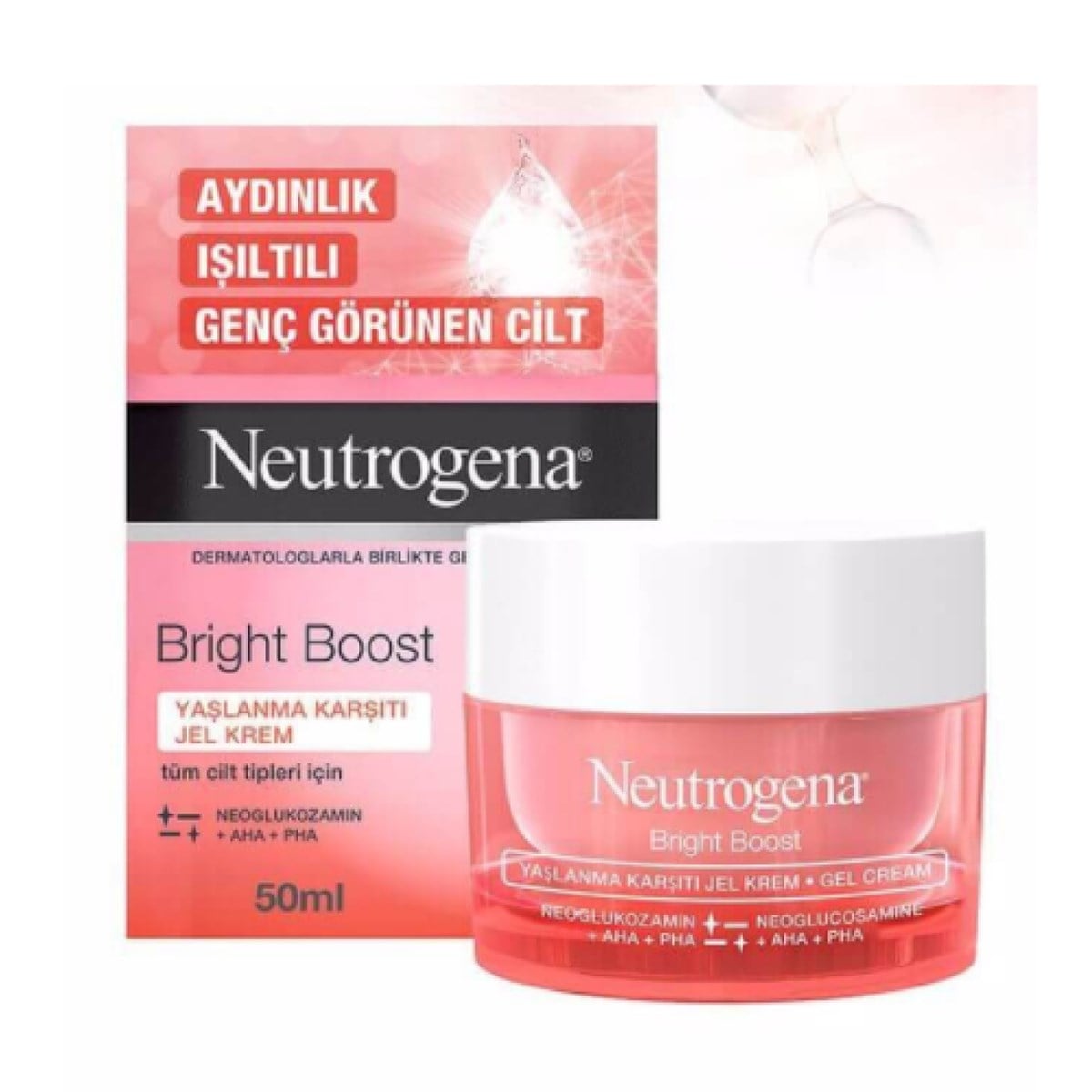 Neutrogena Bright Boost Yaşlanma Karşıtı Jel Krem 50ml