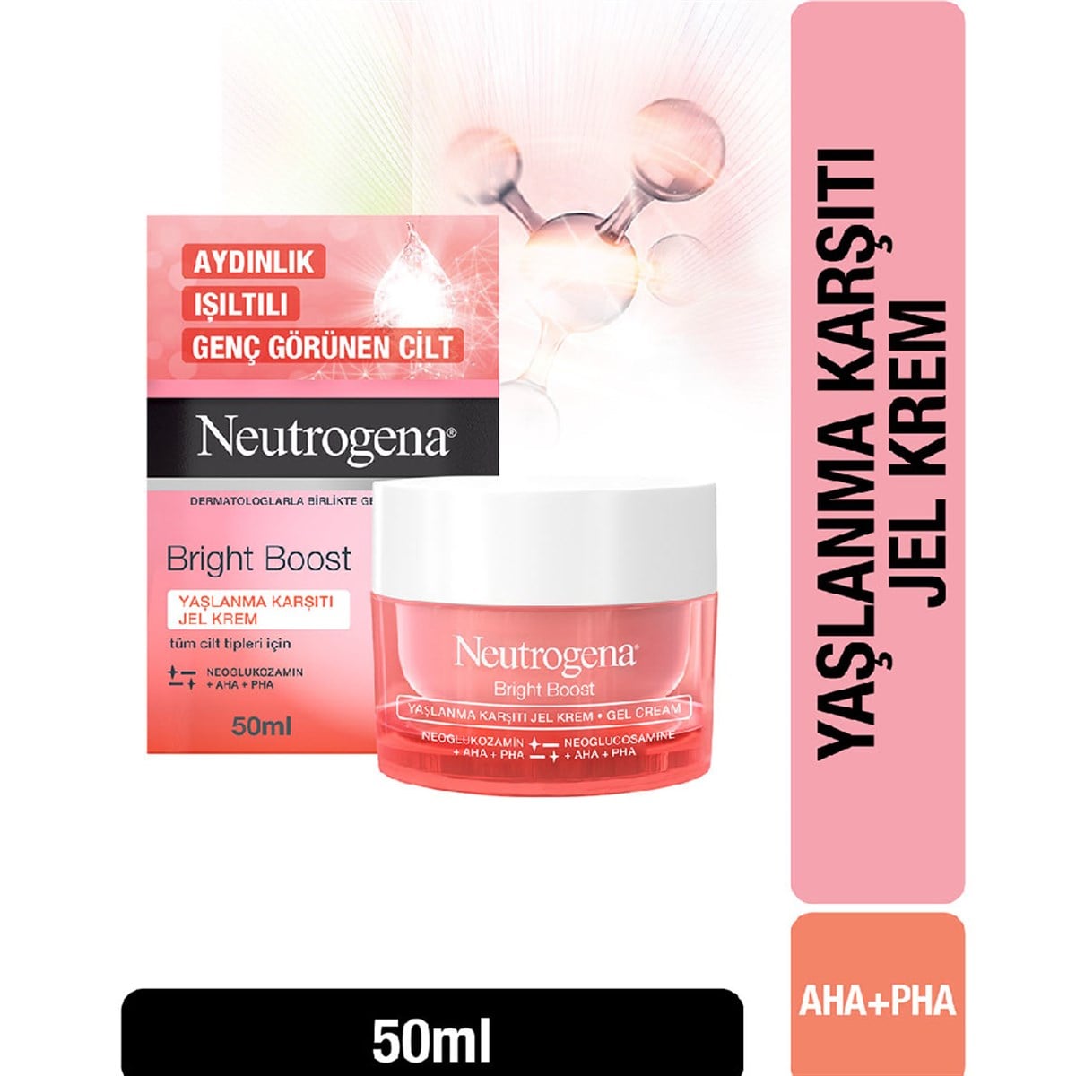 Neutrogena Bright Boost Yaşlanma Karşıtı Jel Krem 50ml