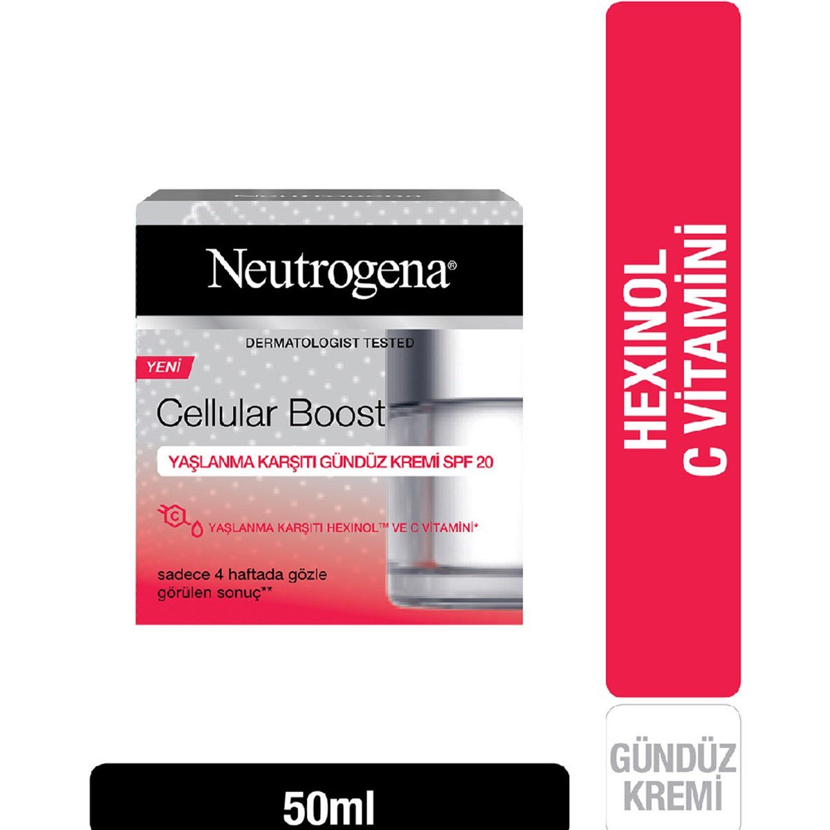 Neutrogena Cellular Boost Yaşlanma Karşıtı Gündüz Bakım Kremi 50ml
