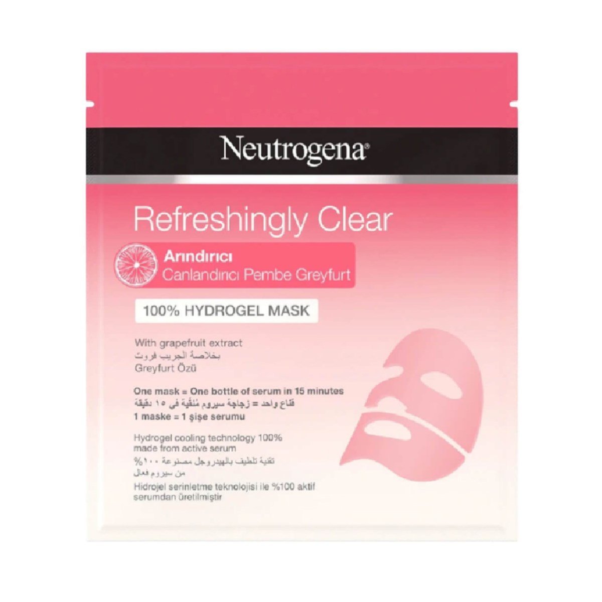Neutrogena Refreshingly Clear Arındırıcı Pembe Greyfurt 