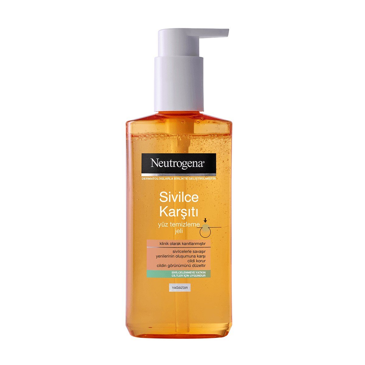 Neutrogena Sivilce Karşıtı Yüz Temizleme Jeli  200ml