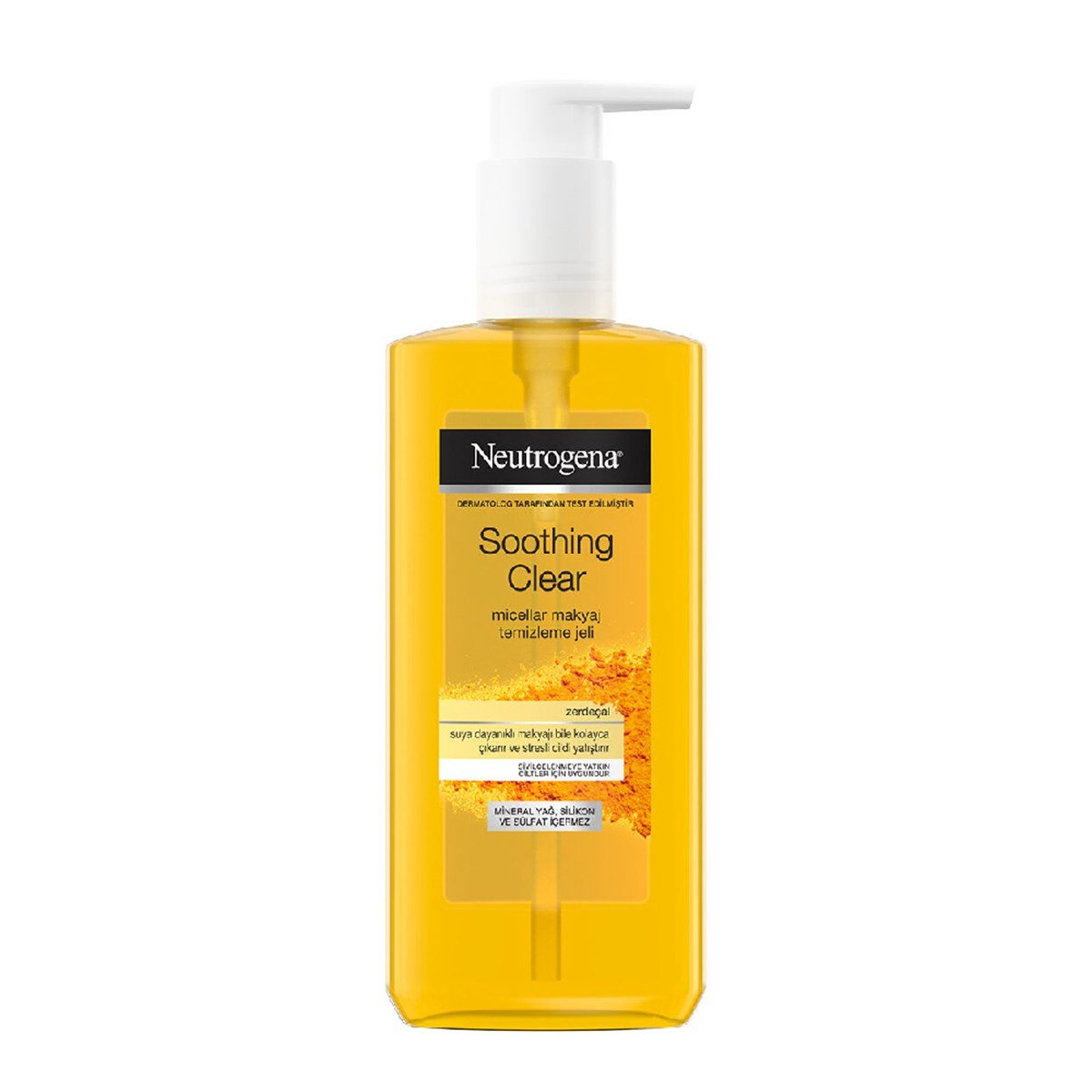 Neutrogena Soothing Clear Micellar Makyaj Temizleme Jeli Zerdeçal 200ml
