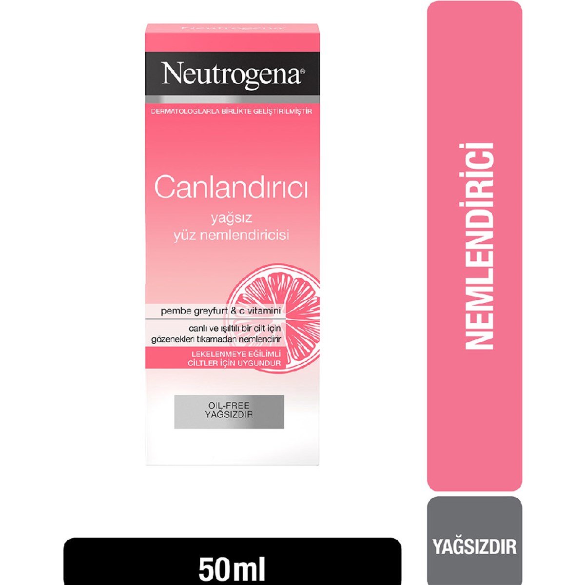 Neutrogena Visibly Clear Pembe Greyfurt Yağsız Nemlendirici 50 ml