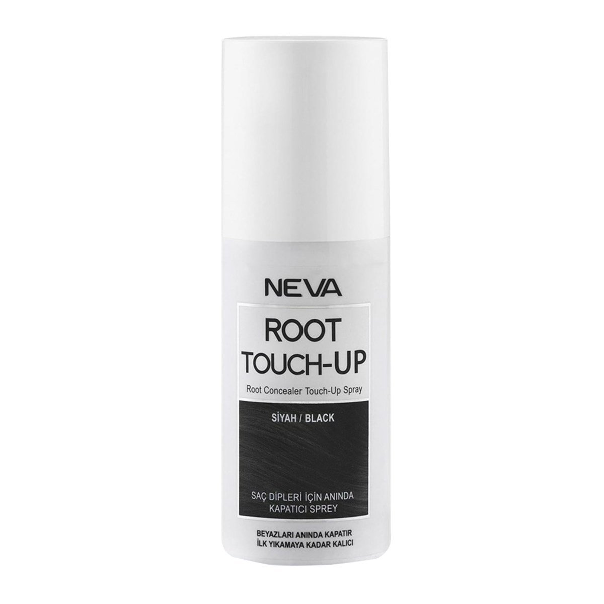 Neva Root Touch-Up Saç Dipleri İçin Anında Kapatıcı Sprey Siyah/Black 75 ml 