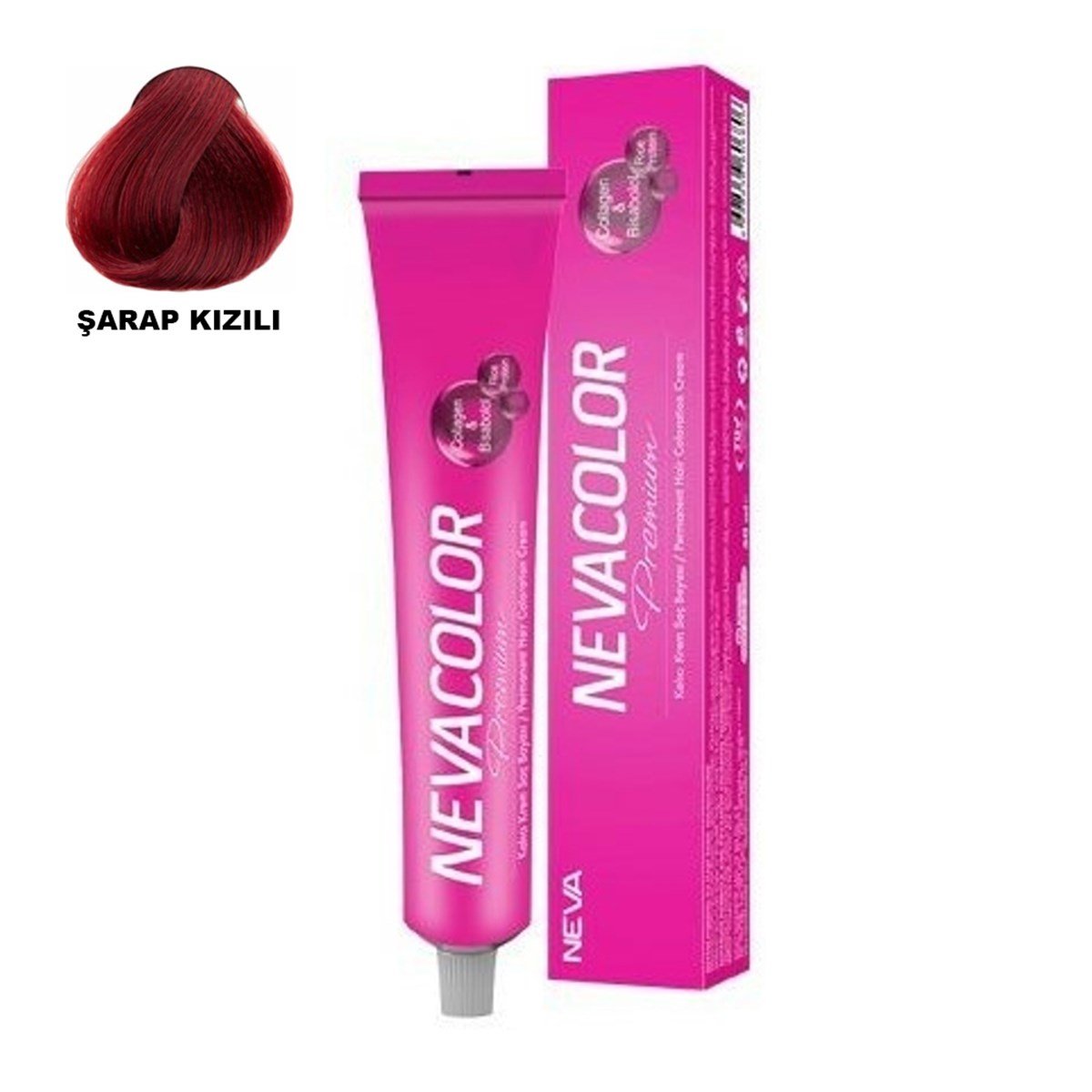 Nevacolor Tüp Boya 5.66 Şarap Kızılı