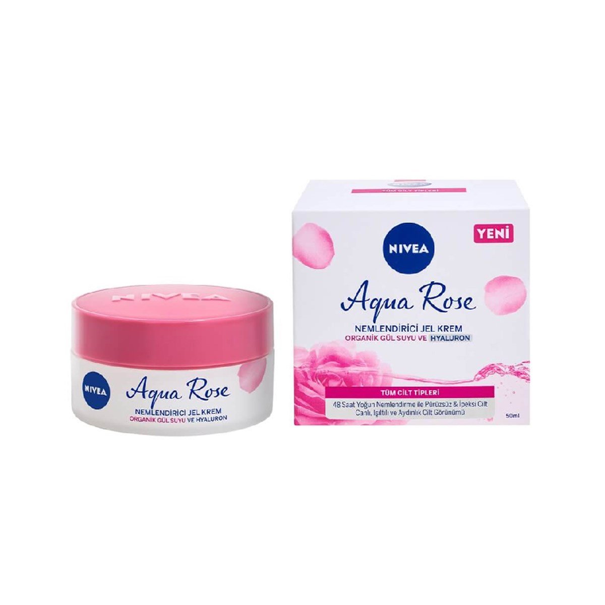 Nivea Aqua Rose Nemlendirici Jel 50ml
