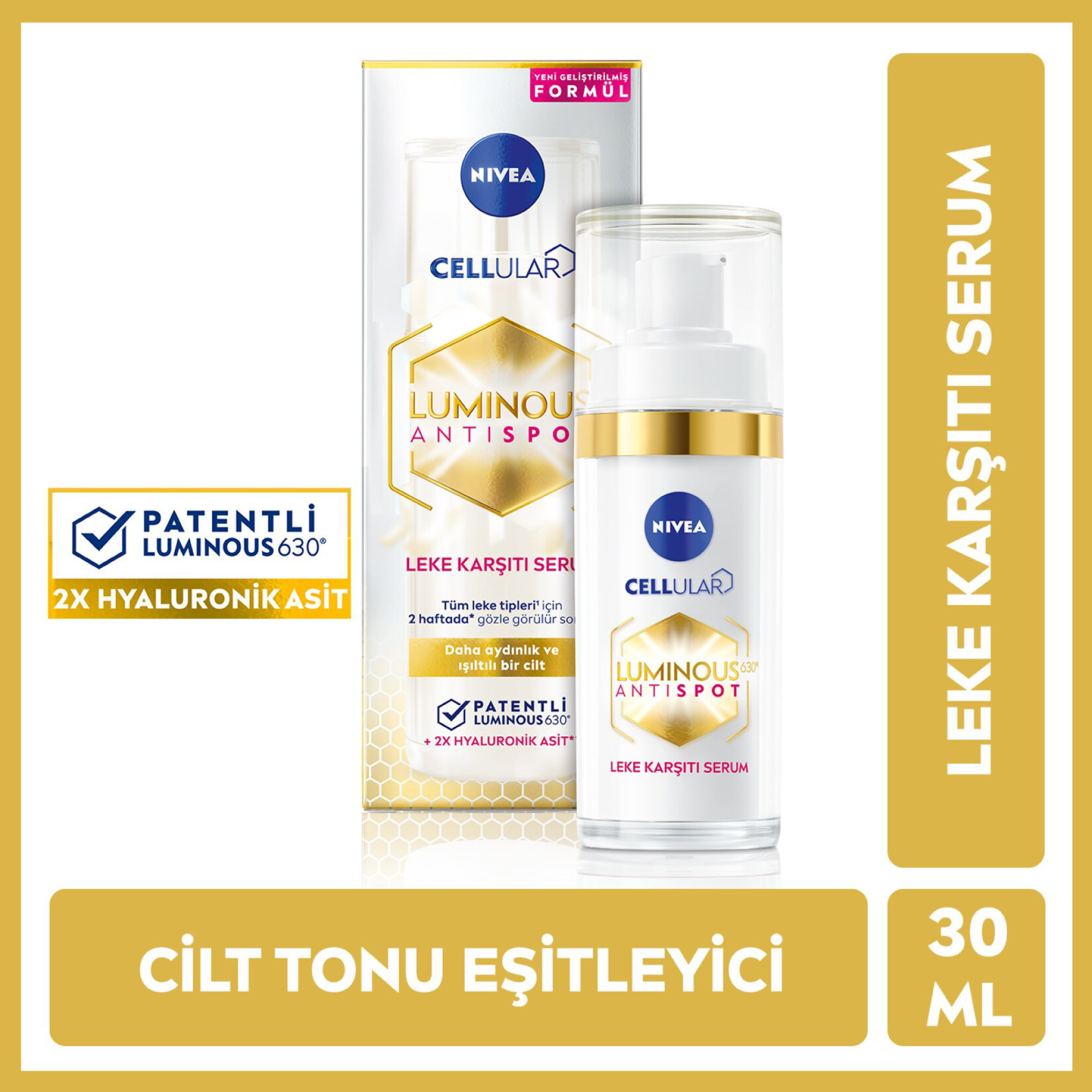Nivea Cellular Luminous630 Antispot Leke Giderici Serum 30ml