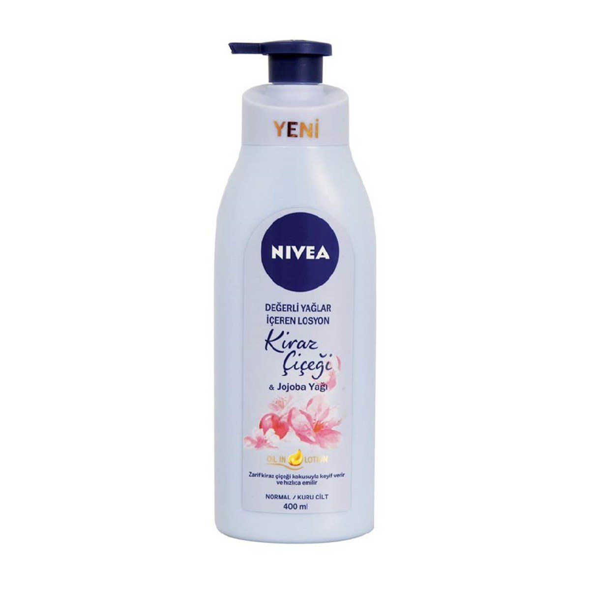 Nivea Kiraz Çiçeği & Jojoba Yağı Vücut Losyonu 400 ml