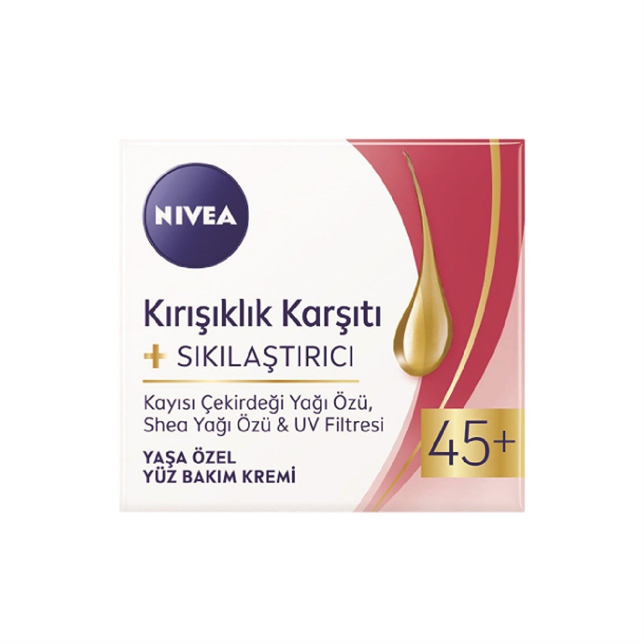 Nivea Kırışıklık Karşıtı Sıkılaştırıcı Yaşa Özel Yüz Bakım Kremi +45