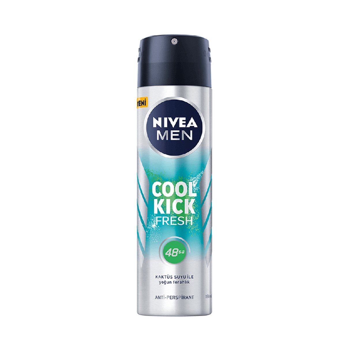 Nivea Men Deodorant Cool Kick Fresh Kaktüs Suyu ile Yoğun Ferahlık 150ml