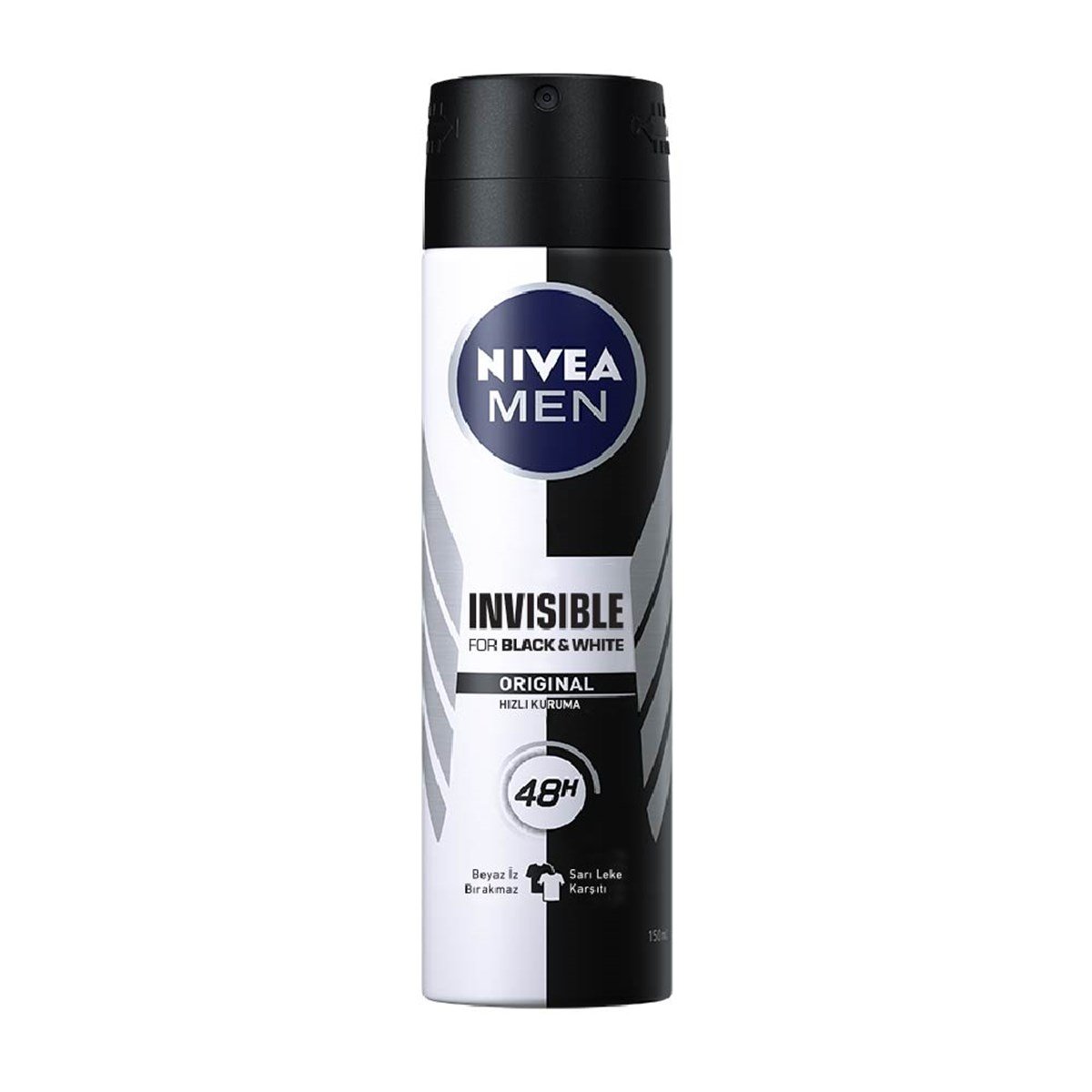 Nivea Men Invisible Black&White Power Deodorant Sprey 150 ml