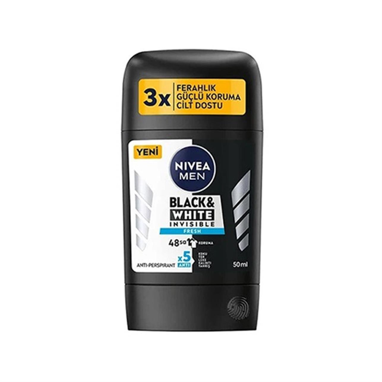 Nivea Men Stick Black &White Fresh 50 ml