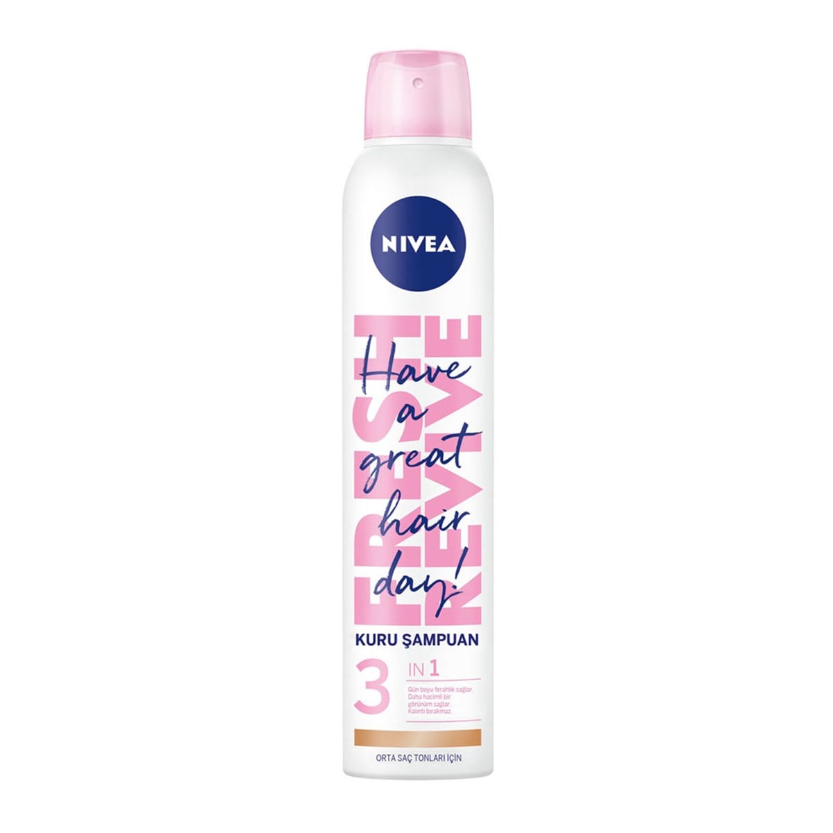 Nivea Orta Saç Tonları İçin Kuru Şampuan 200 ml