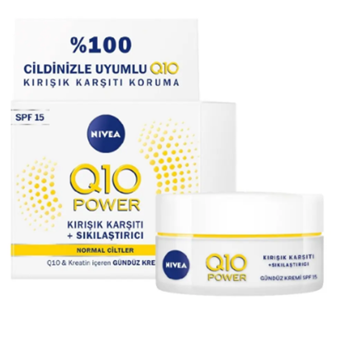 Nivea Q10 Plus Kırışıklık Karşıtı Gündüz Bakım Kremi 50ml