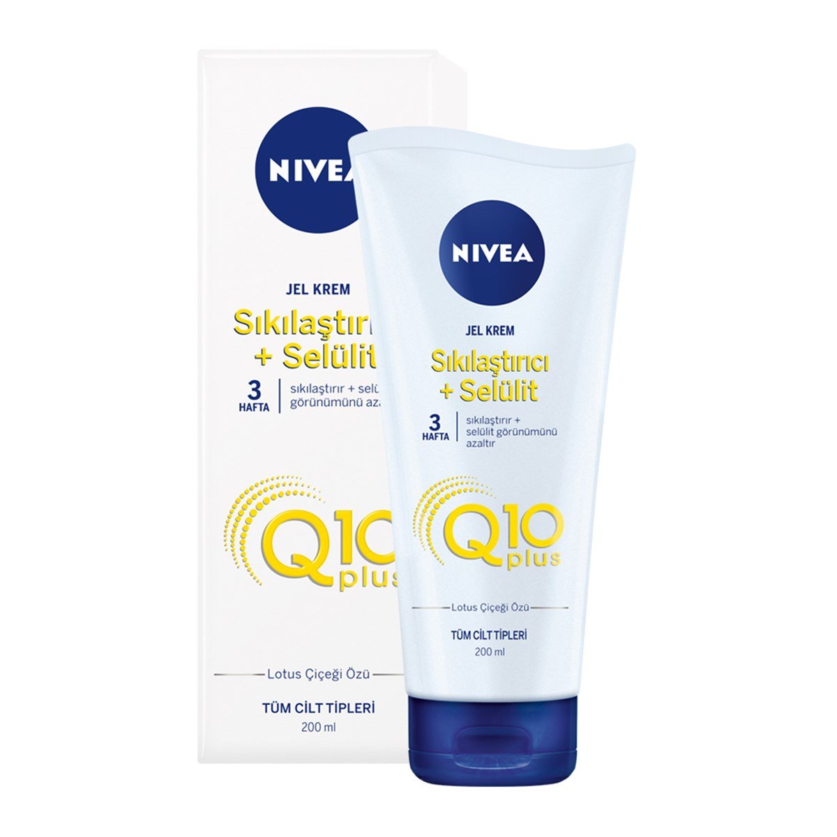 Nivea Q10 Plus Sıkılaştırıcı +Selülit Jel Krem 200ml