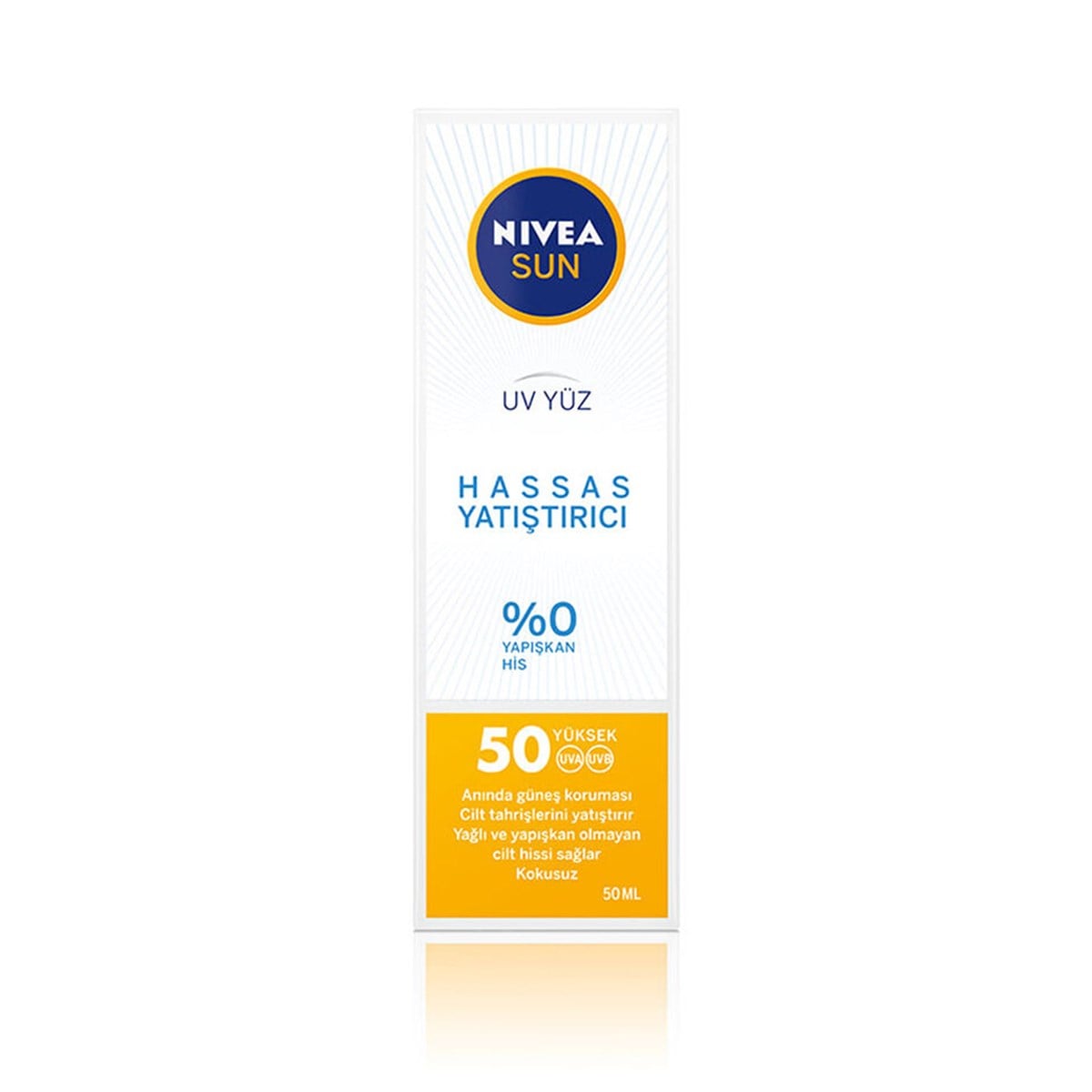 Nivea Sun Hassas Yüz Kremi 50+ 50 ml