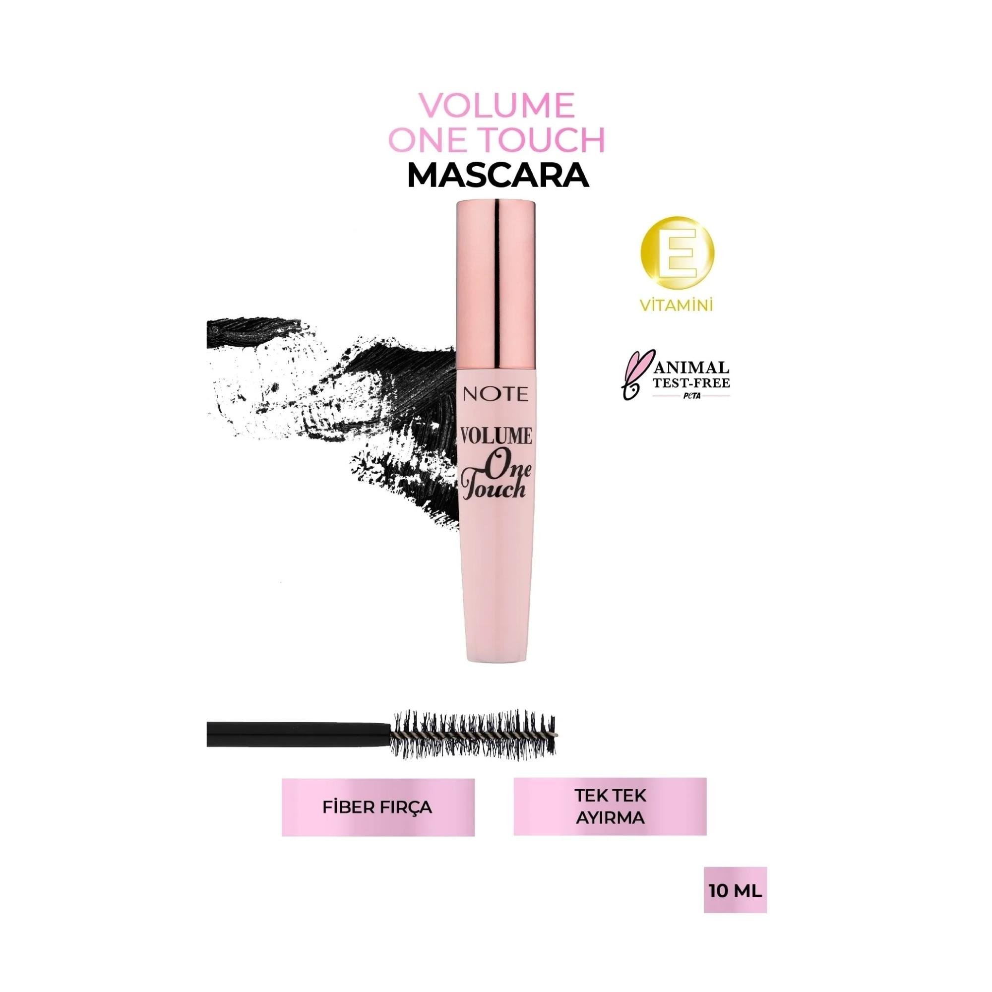 Note Volume One Touch Maskara 