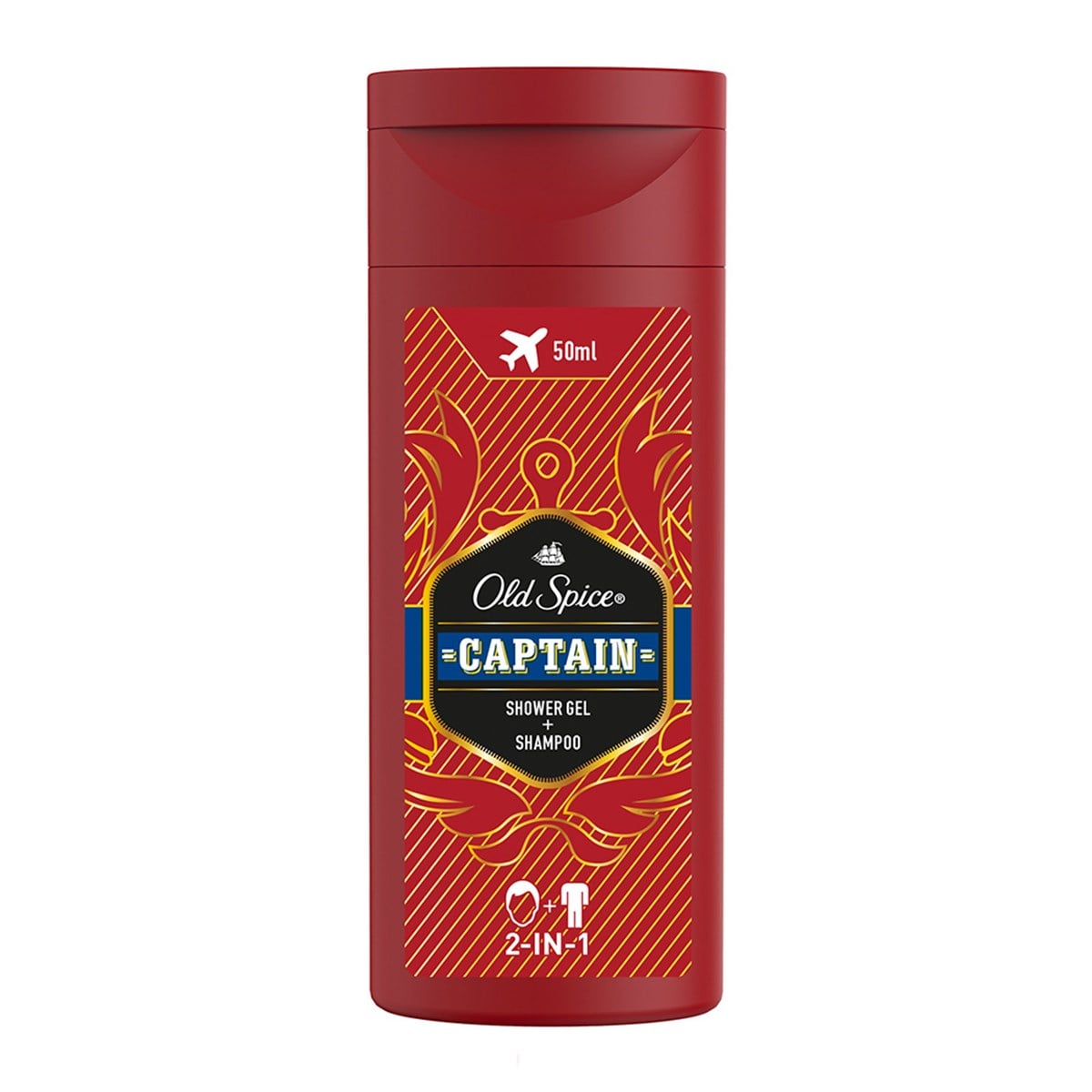 Old Spice  Duş Jeli Ve Şampuan Captain Seyahat Boyu 50 ml
