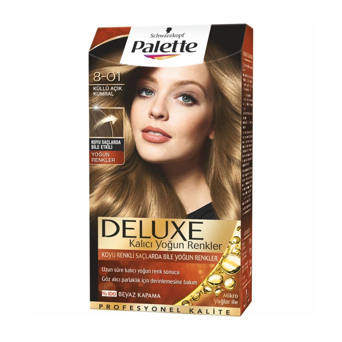 Palette Deluxe Set Boya Küllü Açık Kumral 8-01