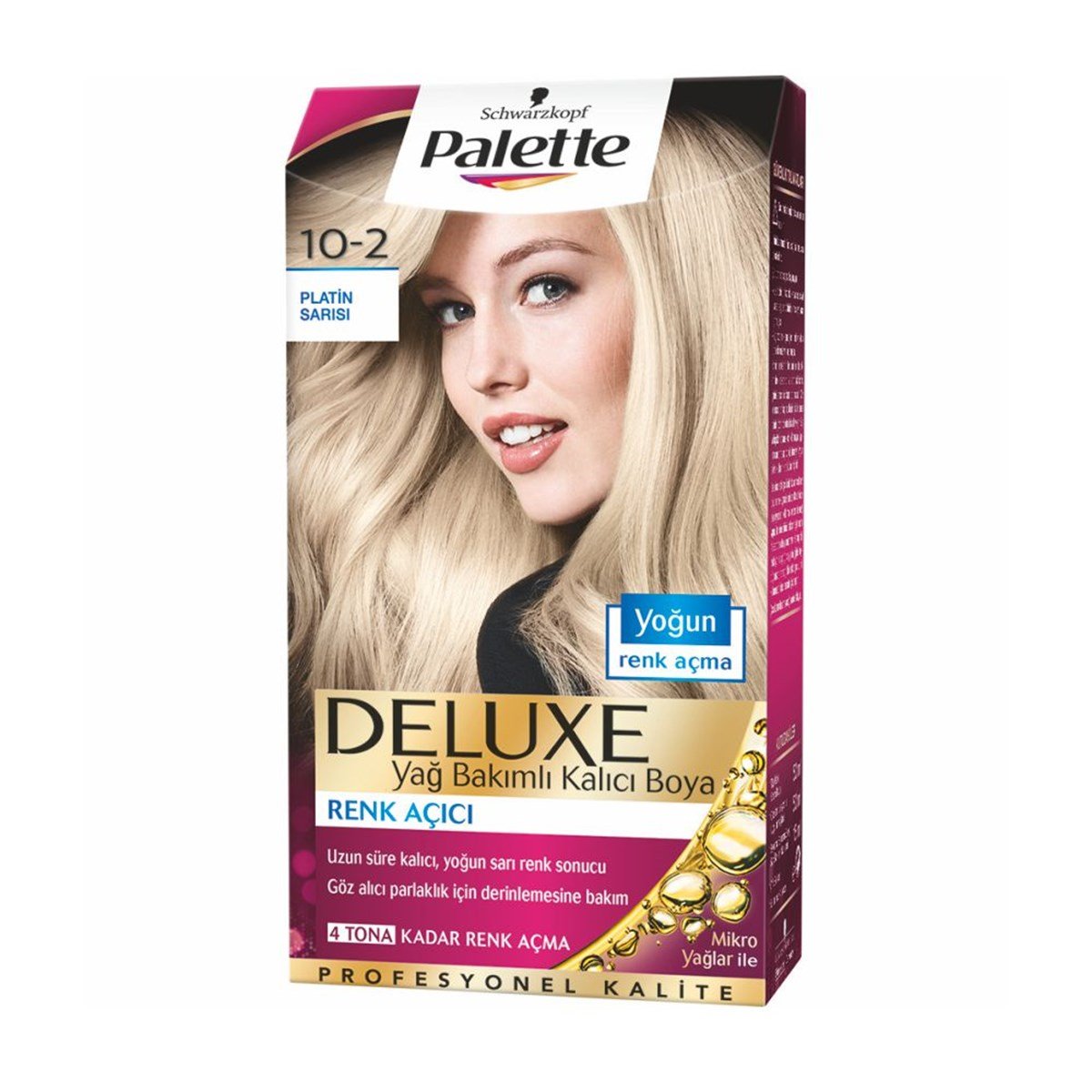 Palette Deluxe Set Boya Platin Sarısı 10-2