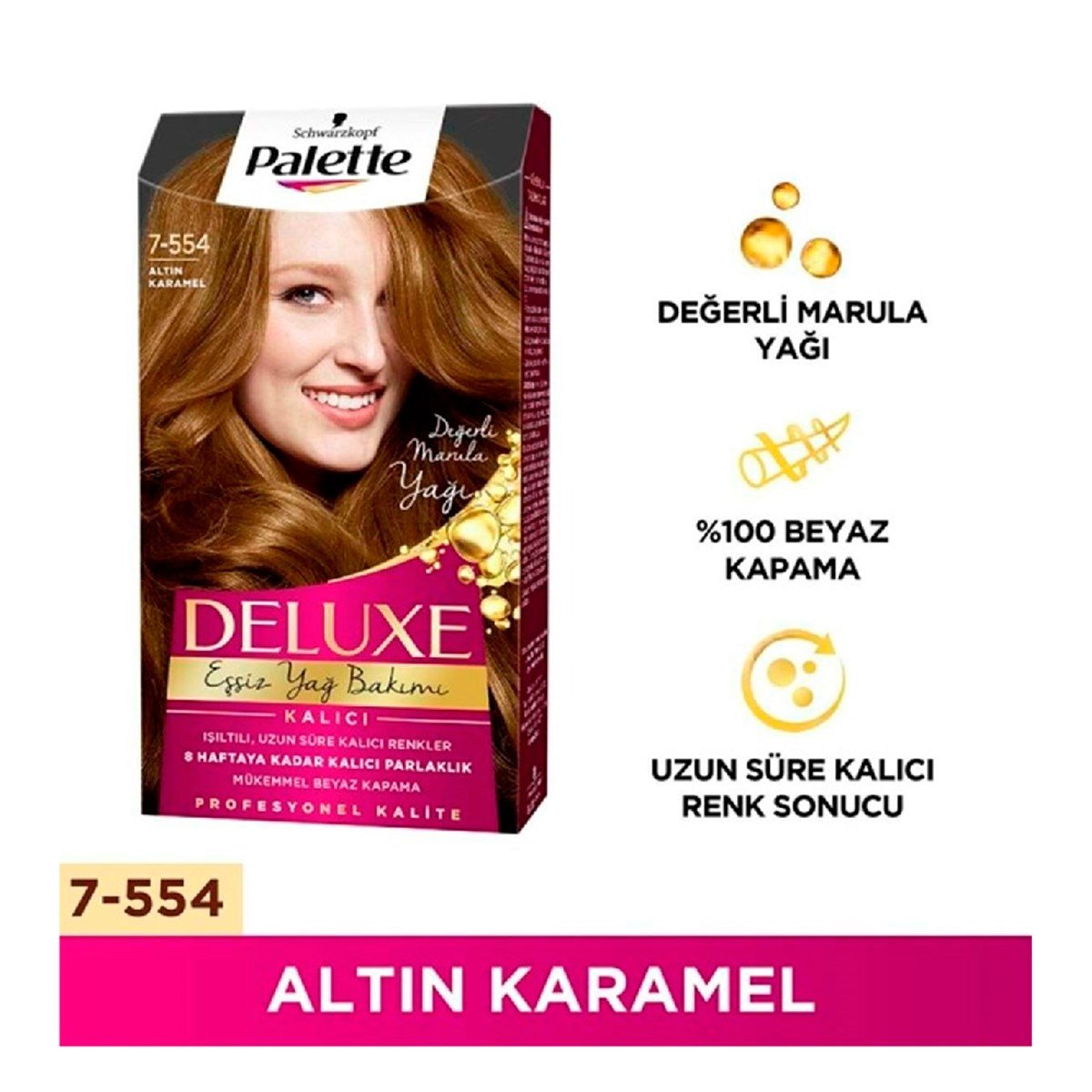 Palette Deluxe Set Boya Altın Karamel 7- 554