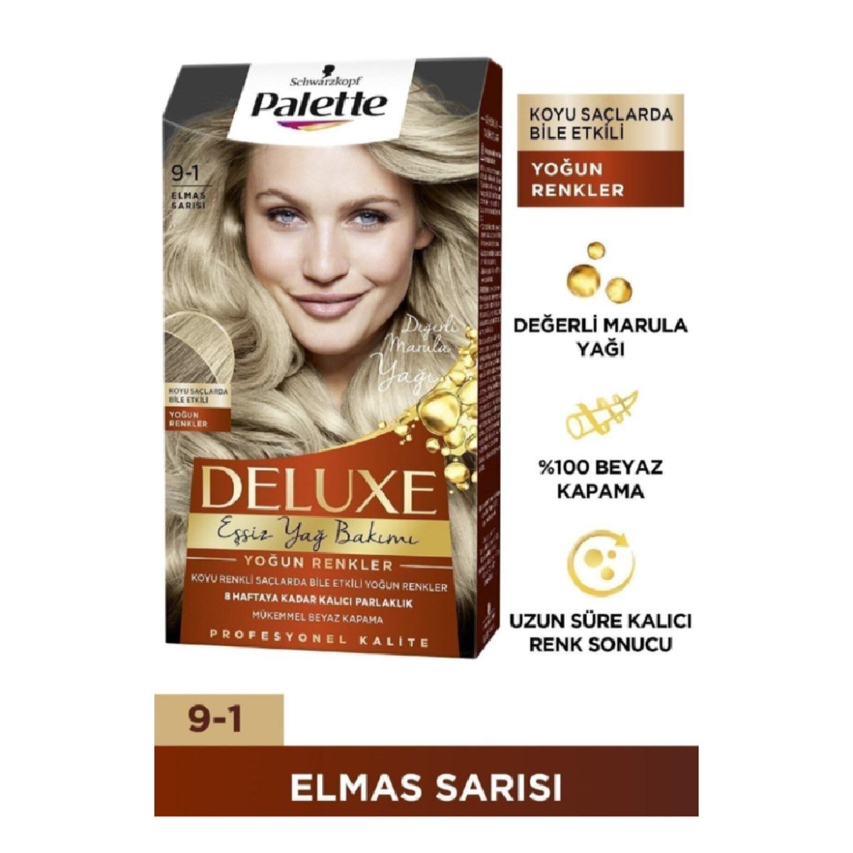 Palette Deluxe Set Boya Elmas Sarısı 9-1