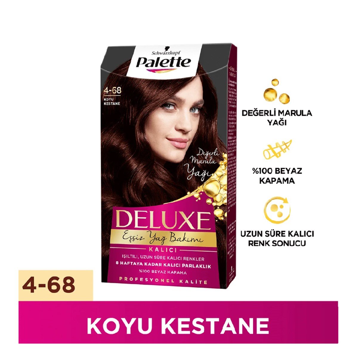 Palette Deluxe Set Boya Koyu Kestane 4-68