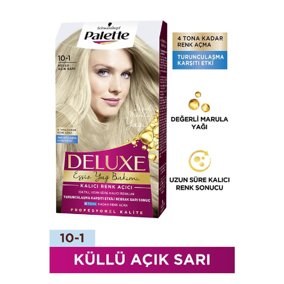 Palette Deluxe Set Boya Küllü Açık Sarı 10-1