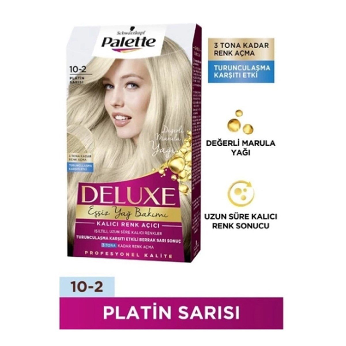 Palette Deluxe Set Boya Platin Sarısı 10-2