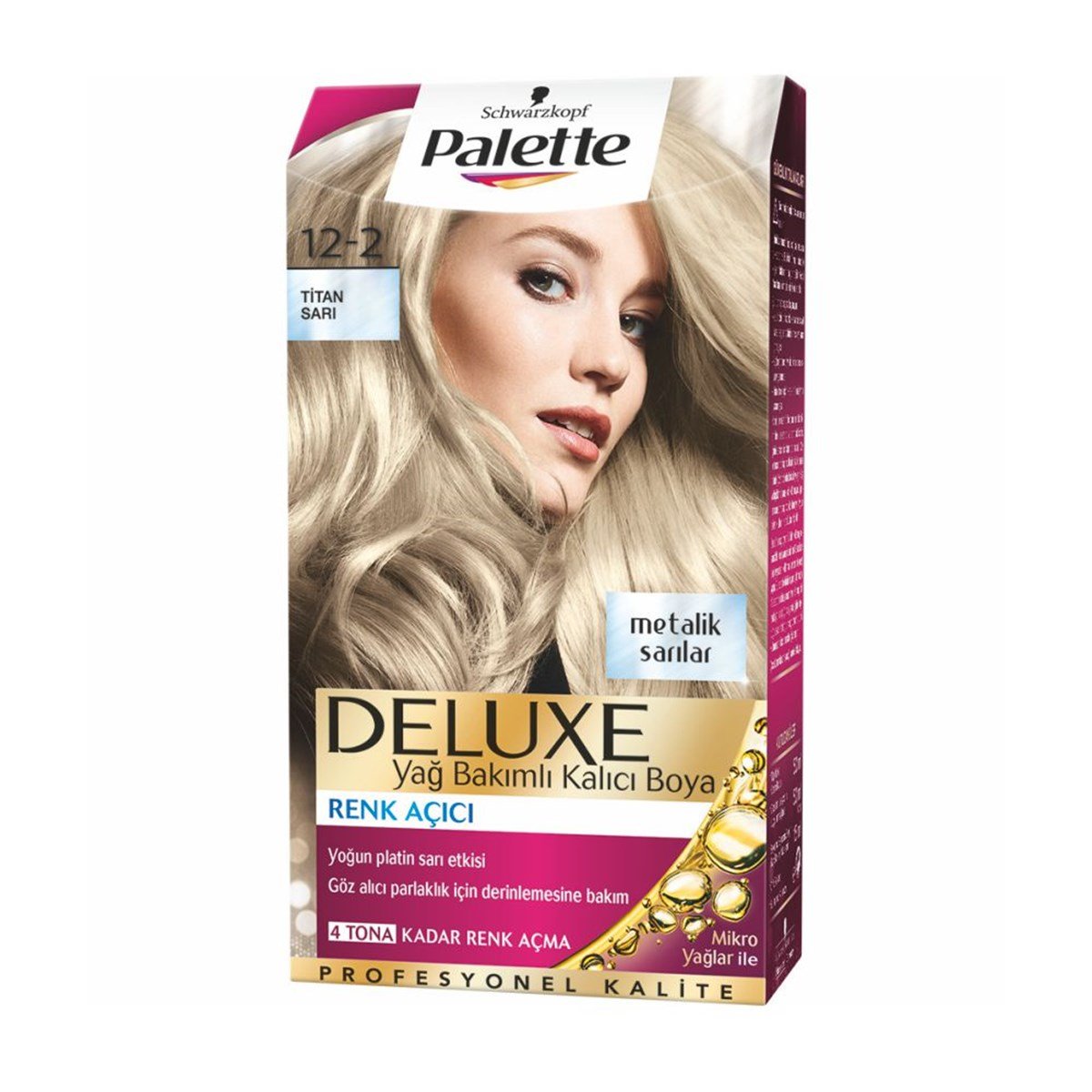 Palette Deluxe Set Boya Titan Sarı 12-2