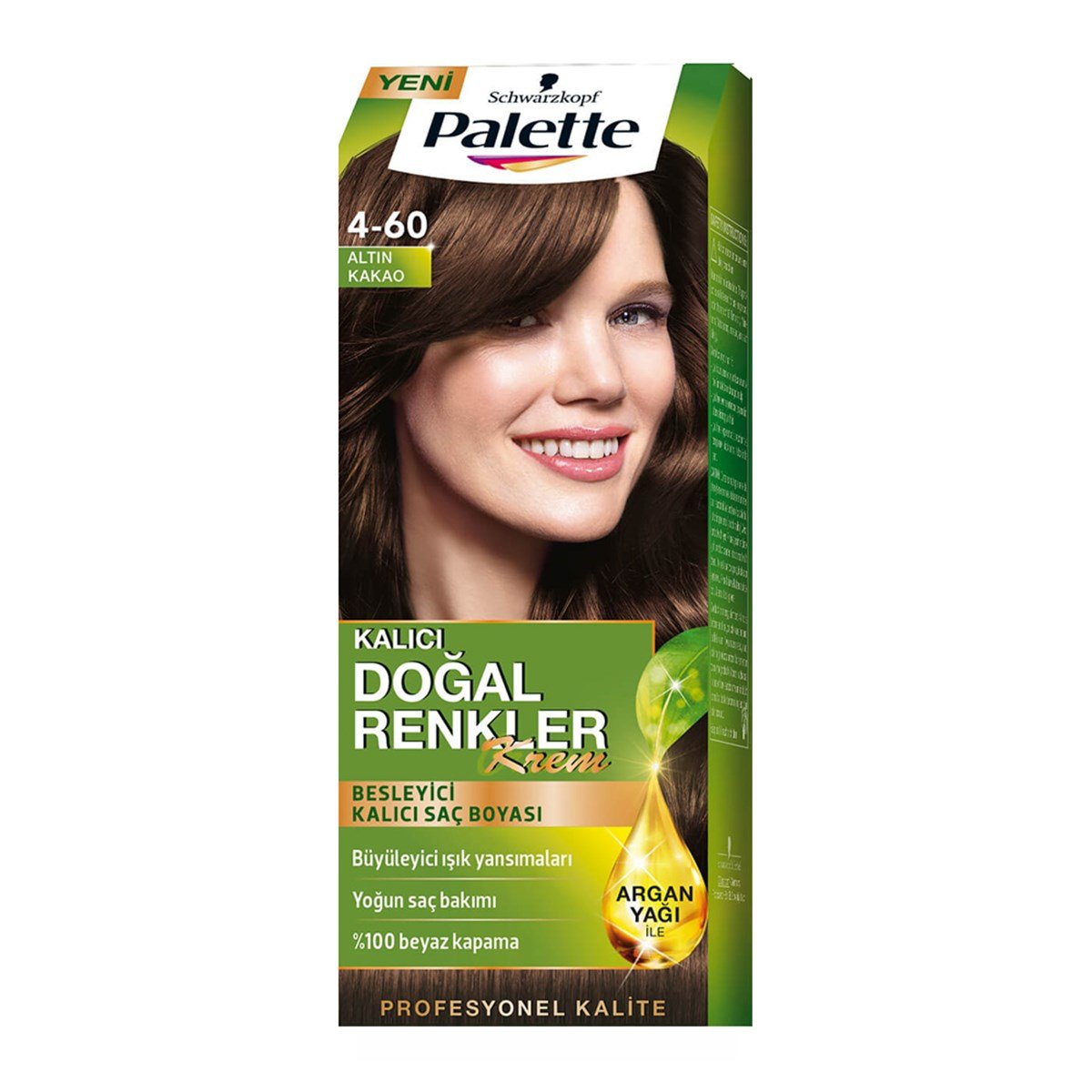 Palette Kalıcı Doğal Renkler 4-60 Altın Kakao