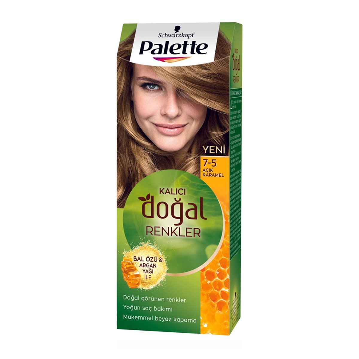 Palette Kalıcı Doğal Renkler 7-5 Açık Karamel
