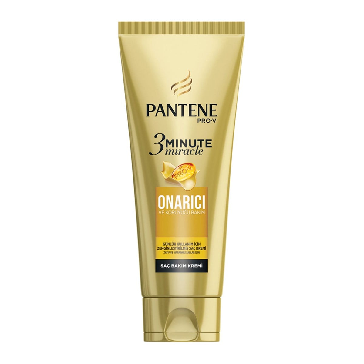 Pantene 3 Minute Miracle Onarıcı ve Koruyucu Bakım Saç Kremi 200 ml