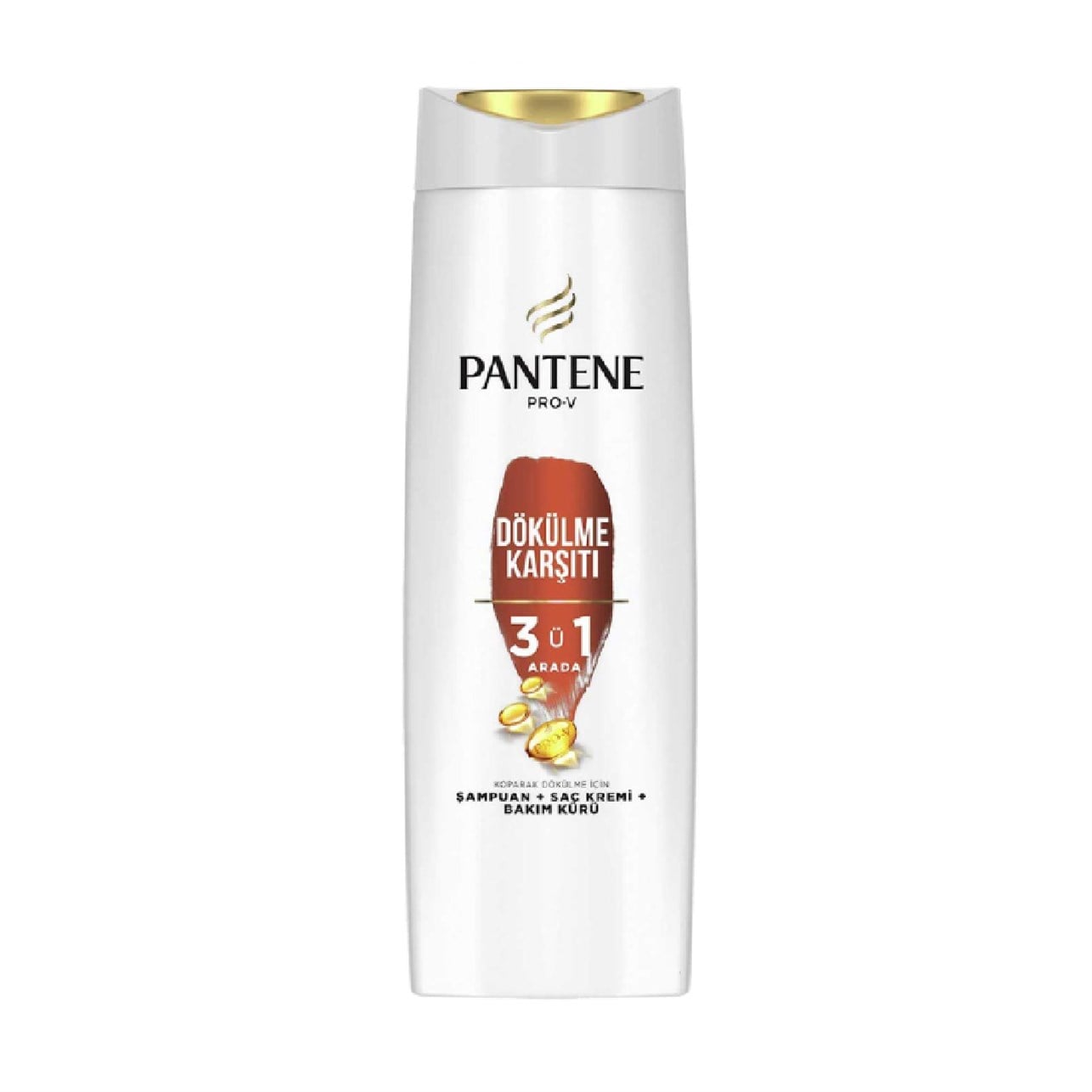 Pantene Şampuan Dökülme Karşıtı 3'ü1 Arada Koparak Dökülme 350ml