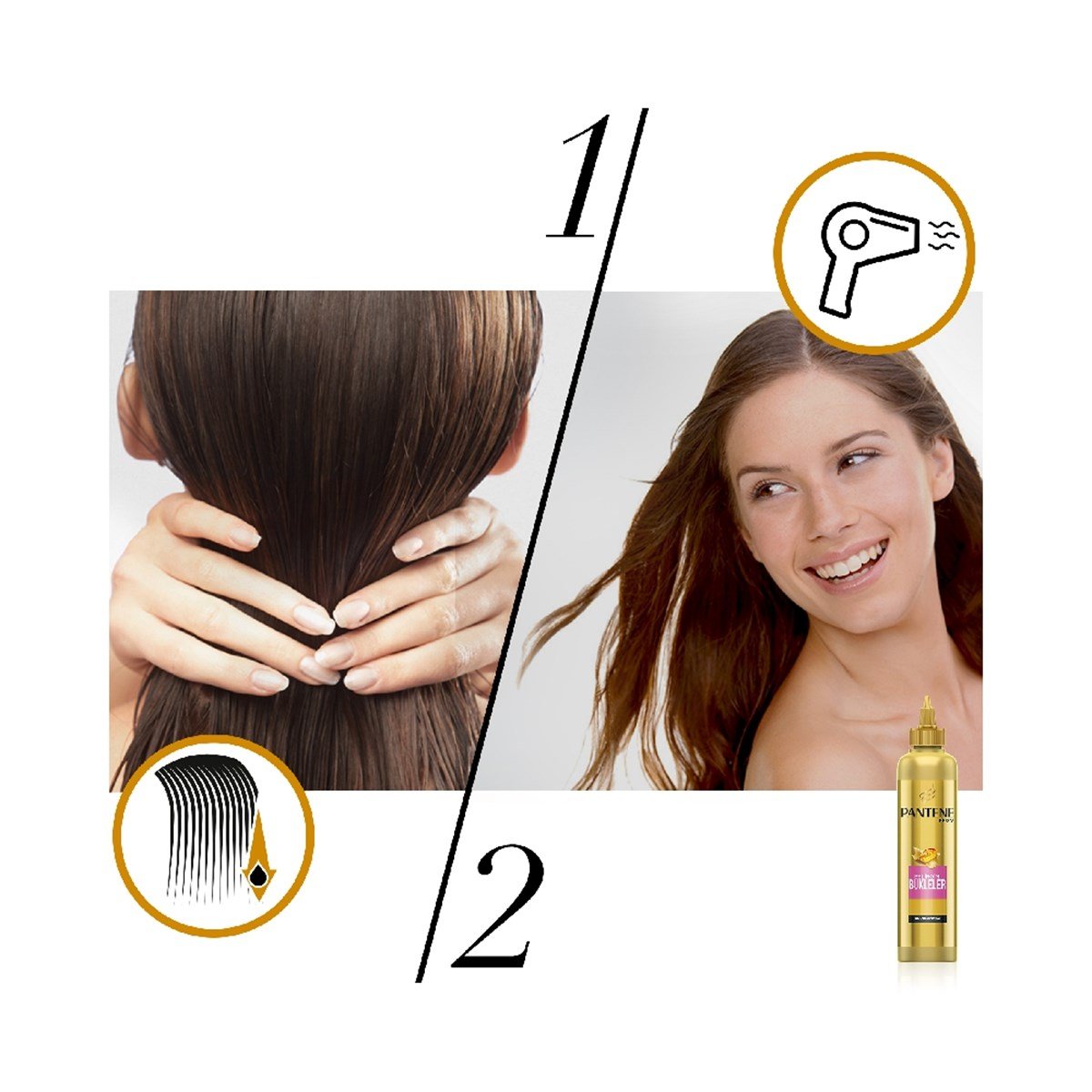 Pantene 7/24 Belirgin Bukleler Saç Kremi 300 ml 