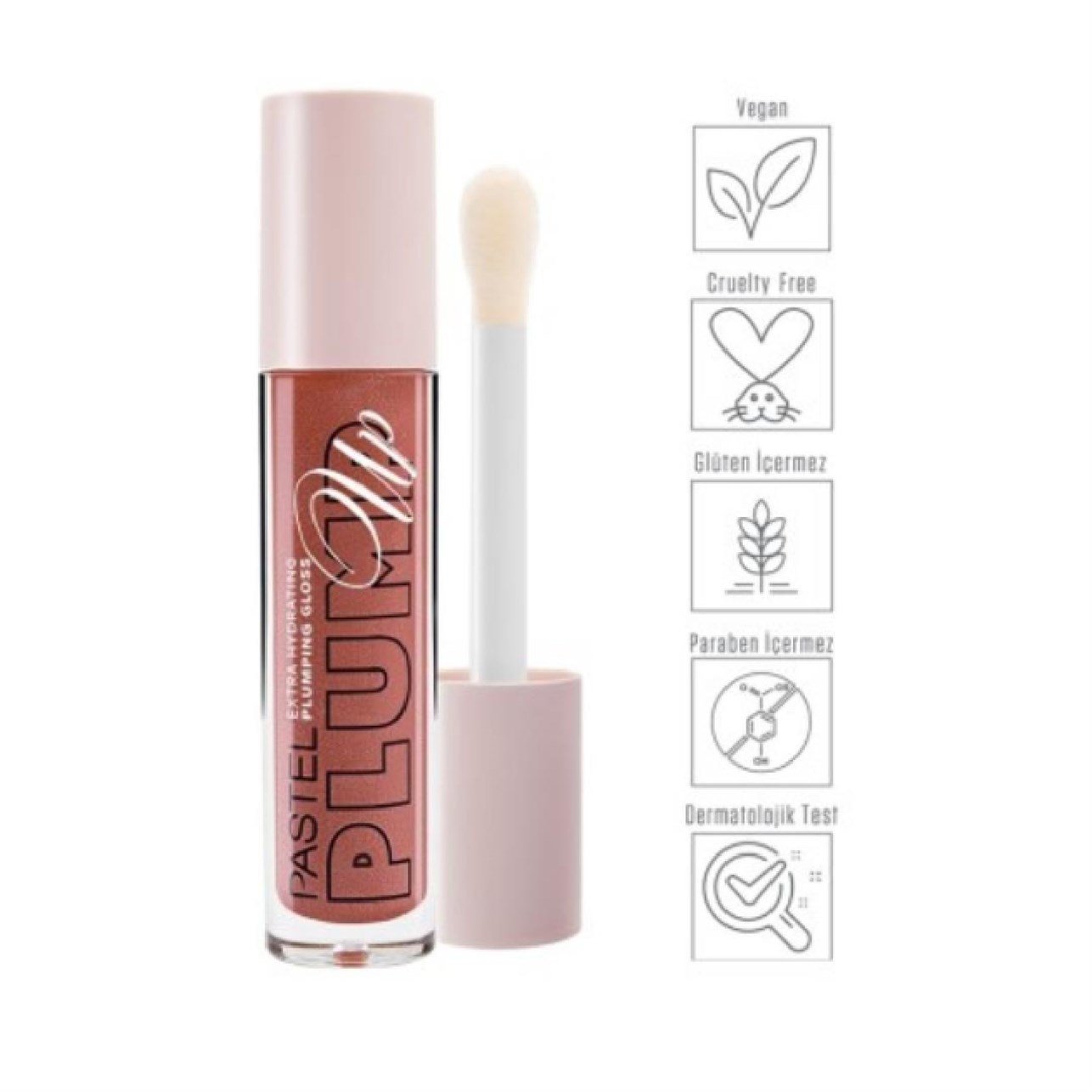 Pastel Plump Up Anında Dolgunlaştıran Dudak Parlatıcısı No.202