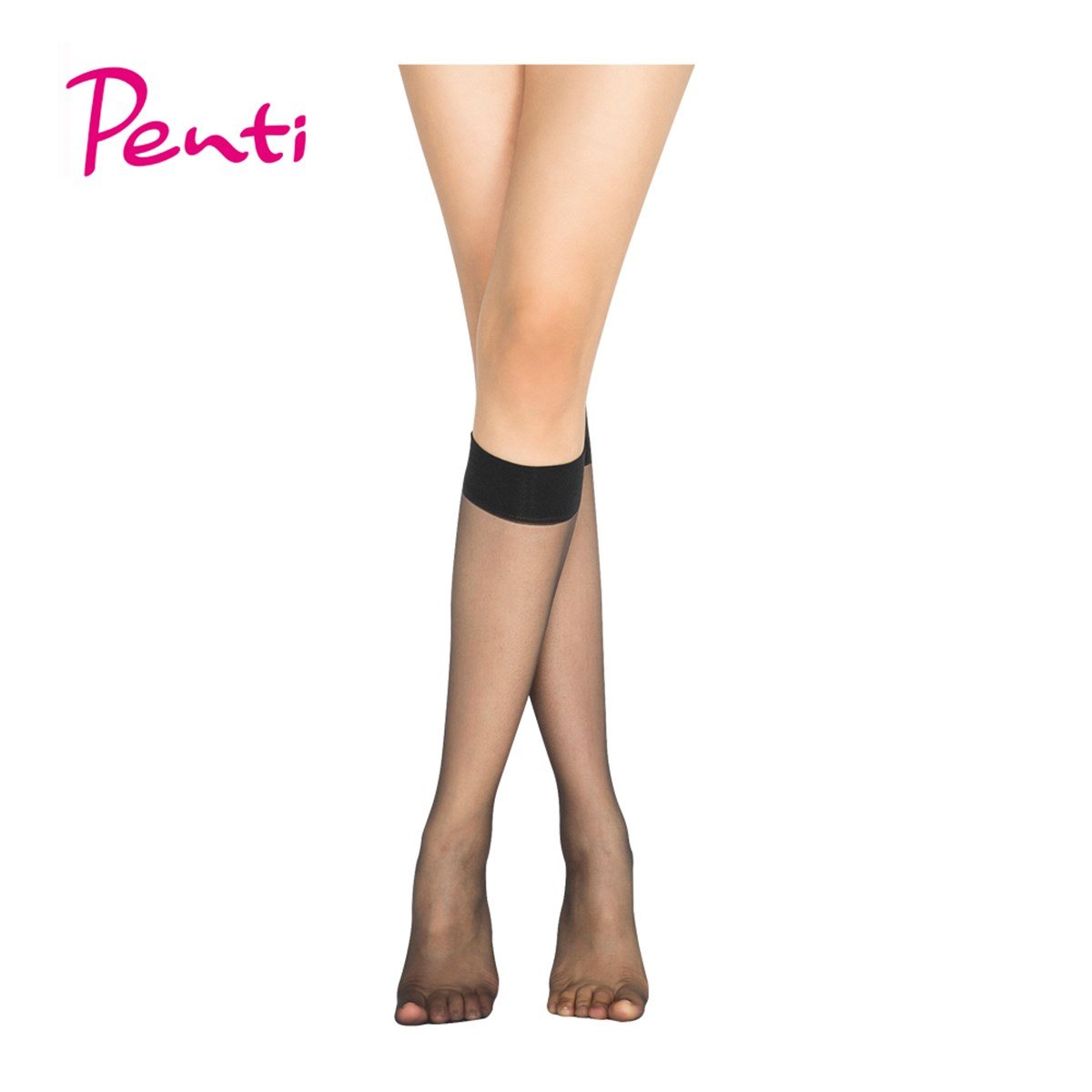 Penti Süper Dizaltı Pantolon Çorabı 500/Siyah