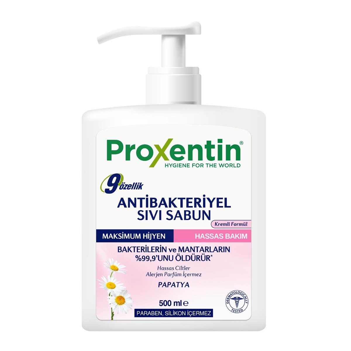 Proxentin Antibakteriyel Sıvı Sabun Hassas 500 ml