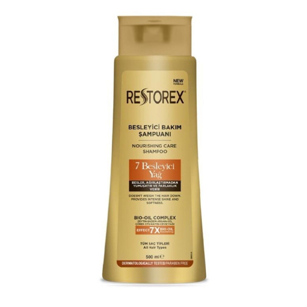 Restorex 7 Besleyici Yağ  Bakım Şampuanı 500 ml