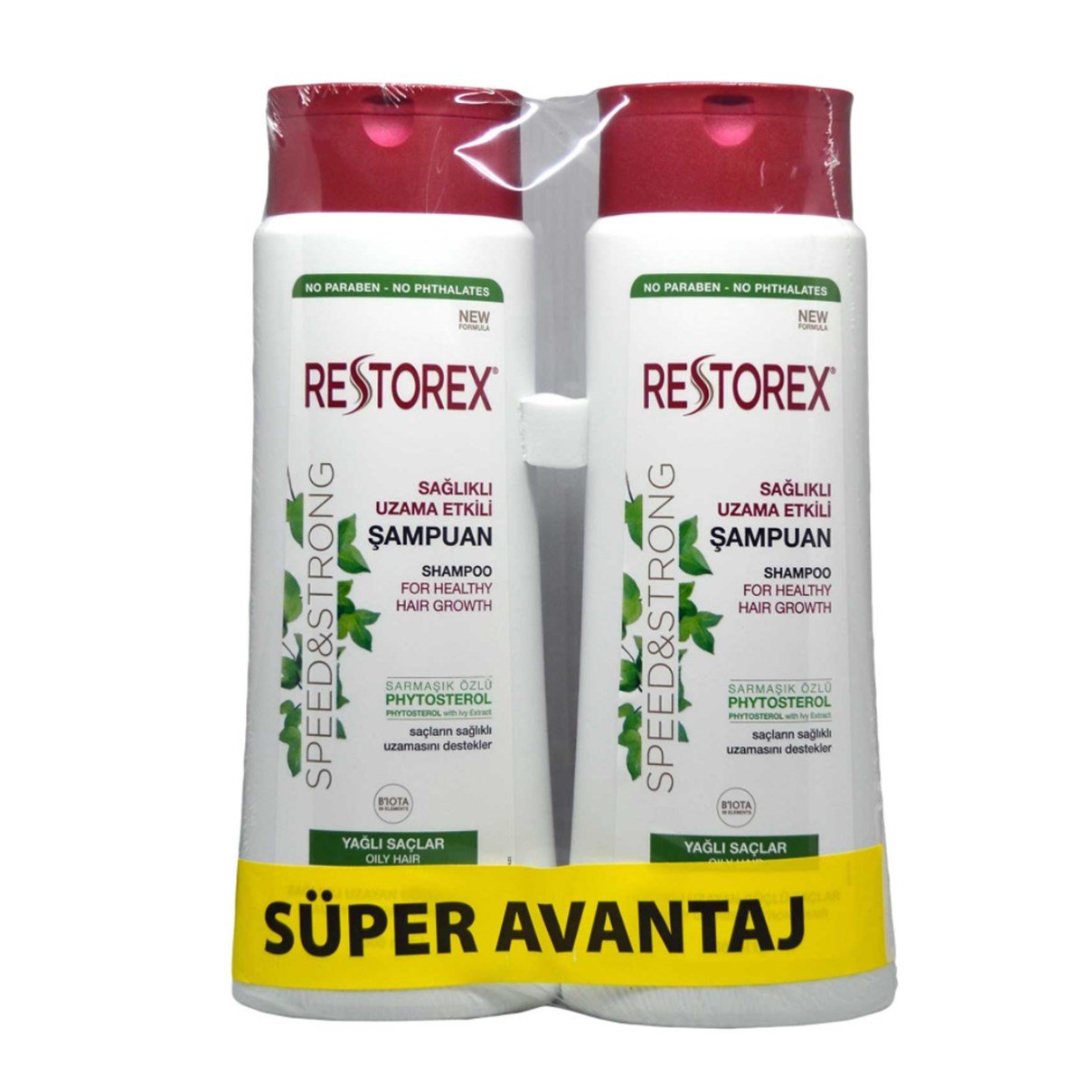 Restorex Şampuan Yağlı Saçlar İçin 500ml+500ml