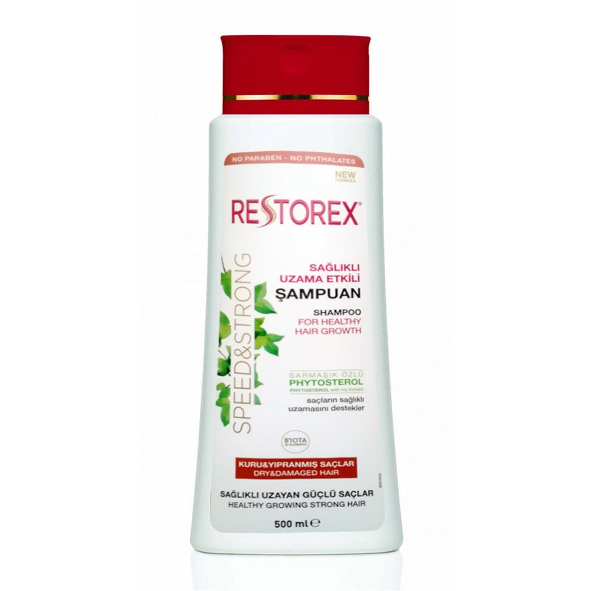 Restorex Speed&Strong Sağlıklı Uzama Etkili Şampuan Kuru ve Yıpranmış Saçlar 500ml