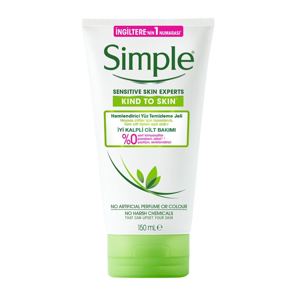 Simple Nemlendirici Yüz temizleme Jeli 150ml