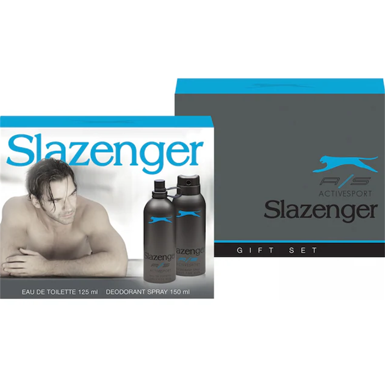 Slazenger Active sport Blue Parfüm 125 ml + Slazenger Active Sport Blue Deodorant 150 ml	