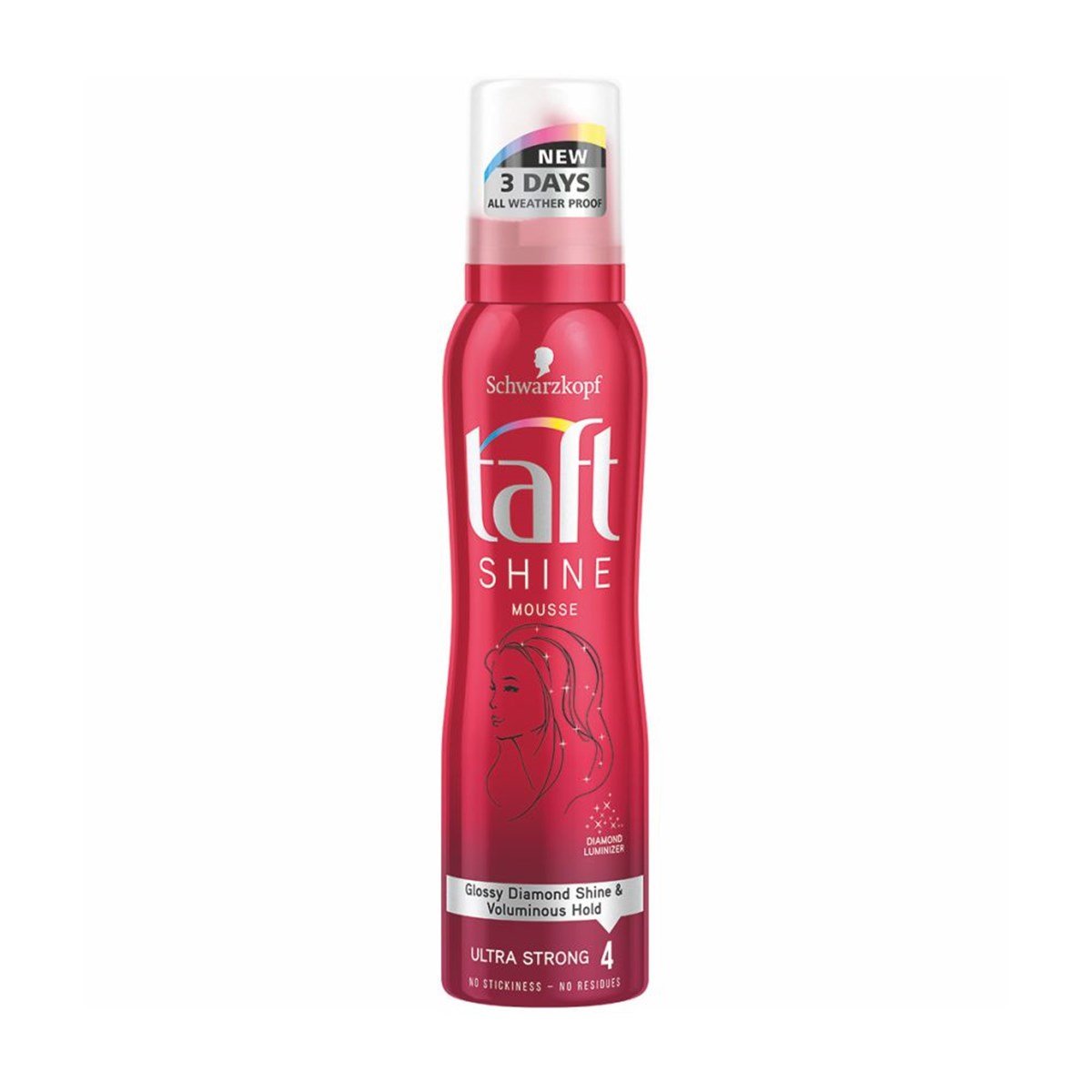 Taft Shine Ekstra Parlaklı - Ultra Güçlü Saç Köpüğü