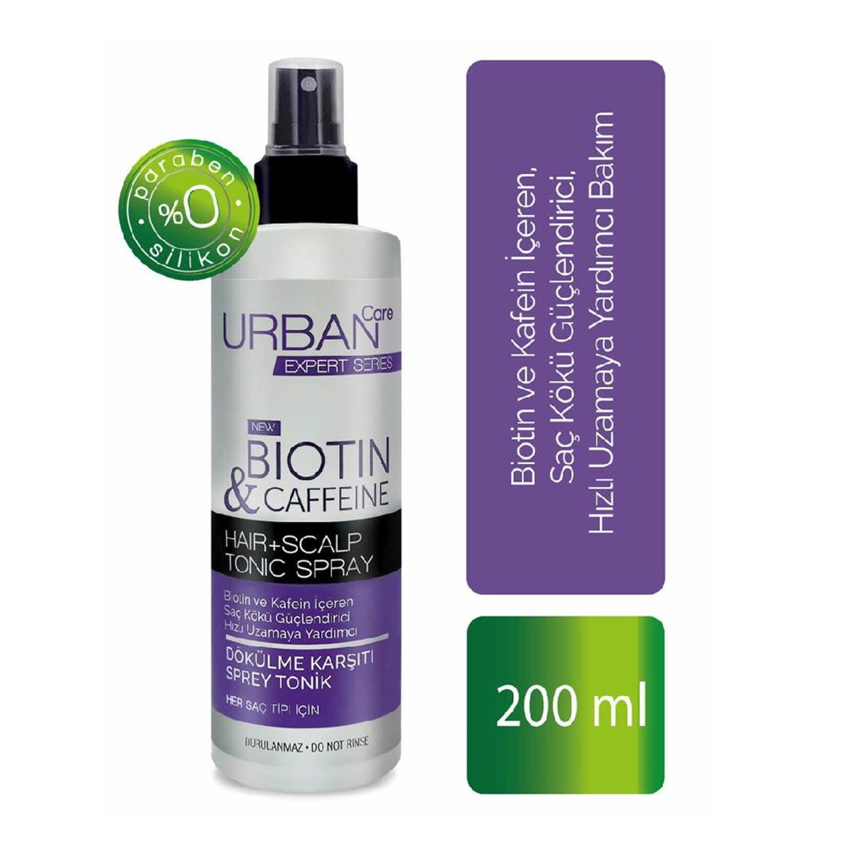 Urban Care Biotin & Caffeine Dökülme Karşıtı Sprey Tonik 200 ml