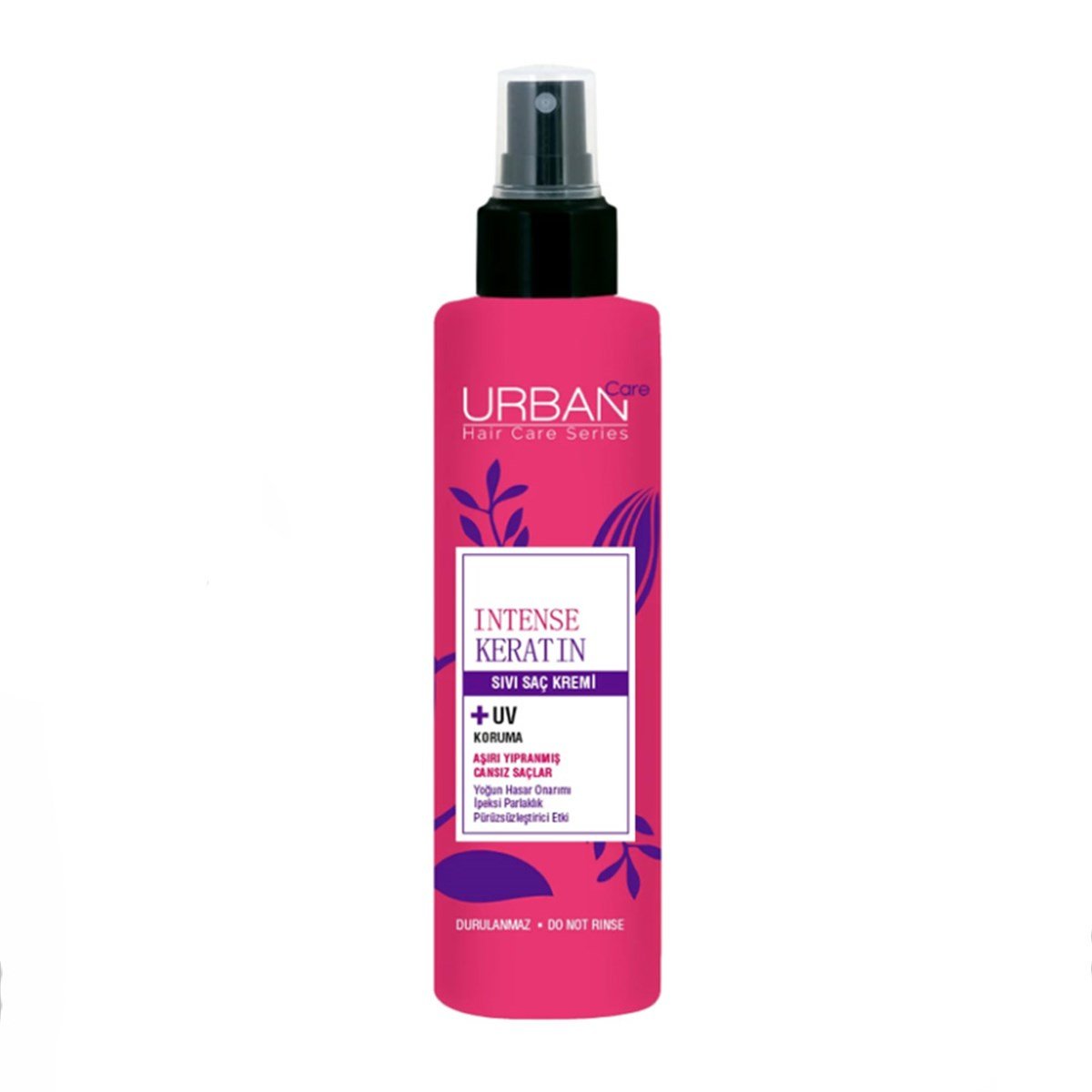 Urban Care Intense Keratin Yoğun Hasar Onarıcı ve Pürüzsüzleştirici Sıvı Saç Bakım Kremi 200ml