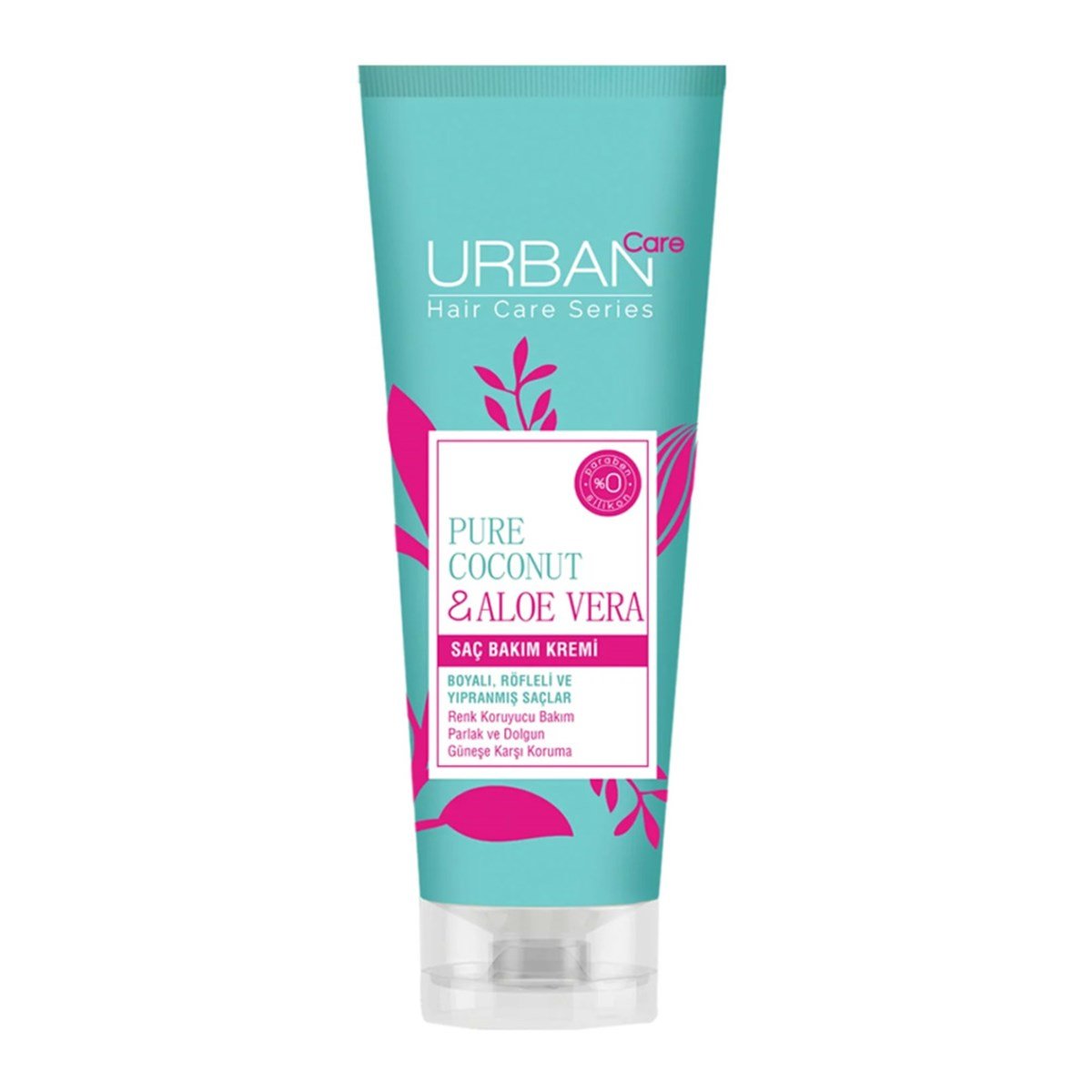 Urban Care Saç Kremi Saf Hindistan Cevizi Yağı& Aloe Vera Boyalı ve Yıpranmış Saçlar 250 ml